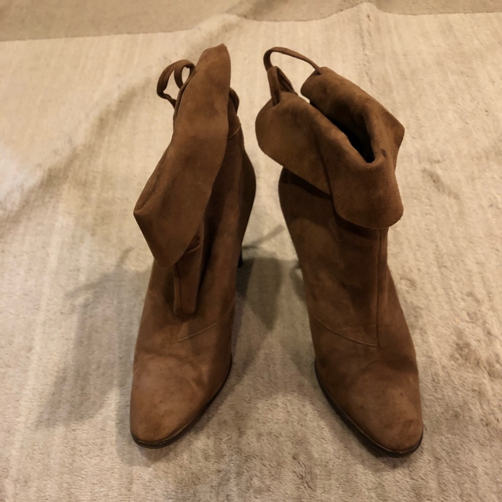 Vintage Charles Jourdan Suede Boots